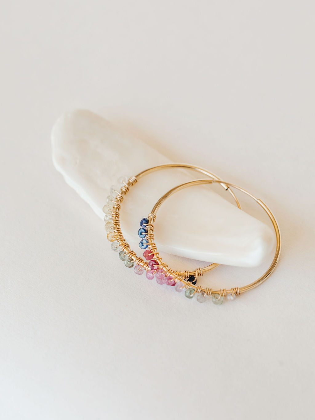 Arco Sapphire Earrings