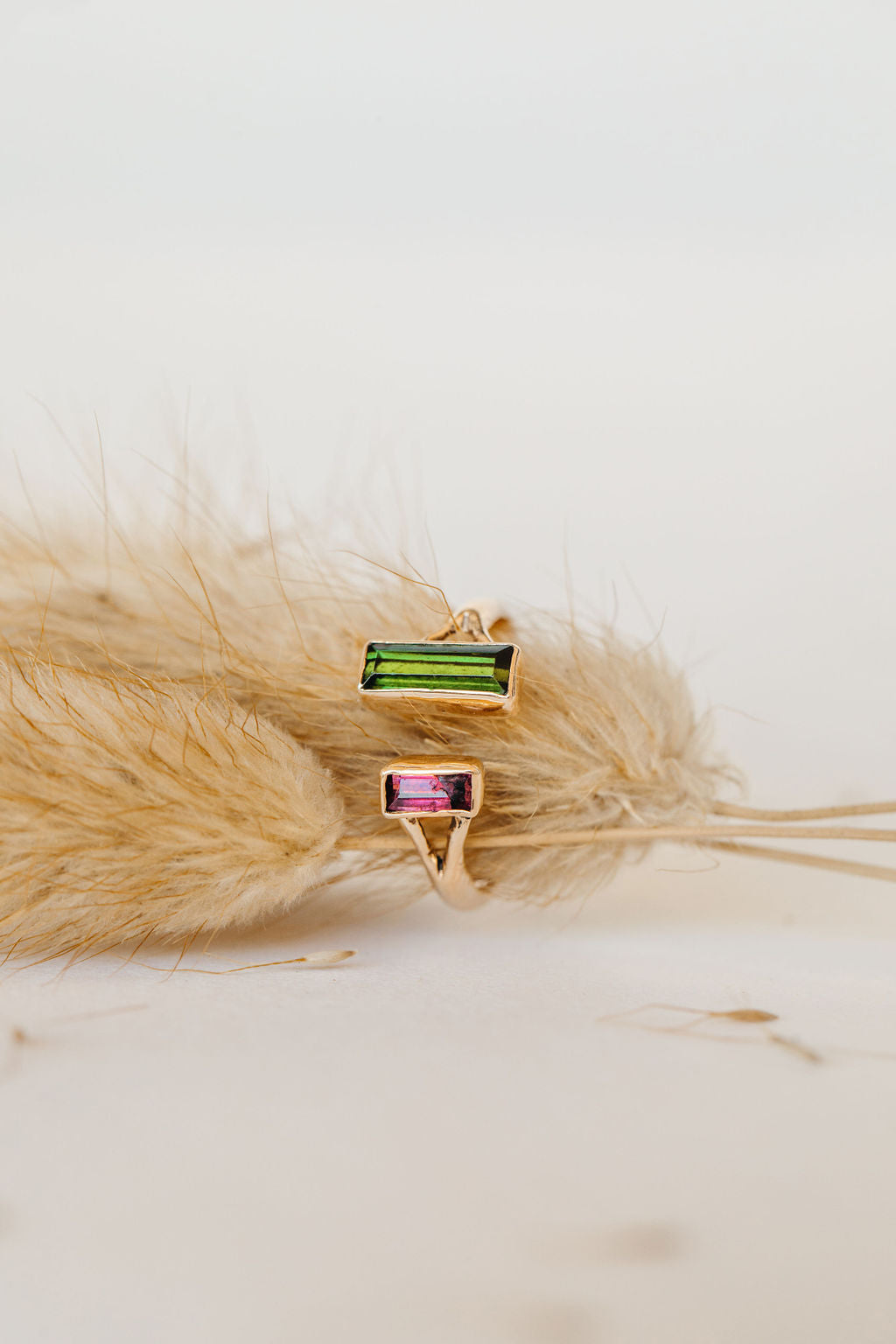 Mi Amor Tourmaline Baguette Ring - Limited Quantity