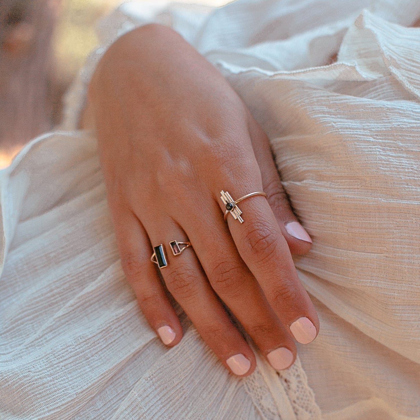 Divine Feminine Shield Ring