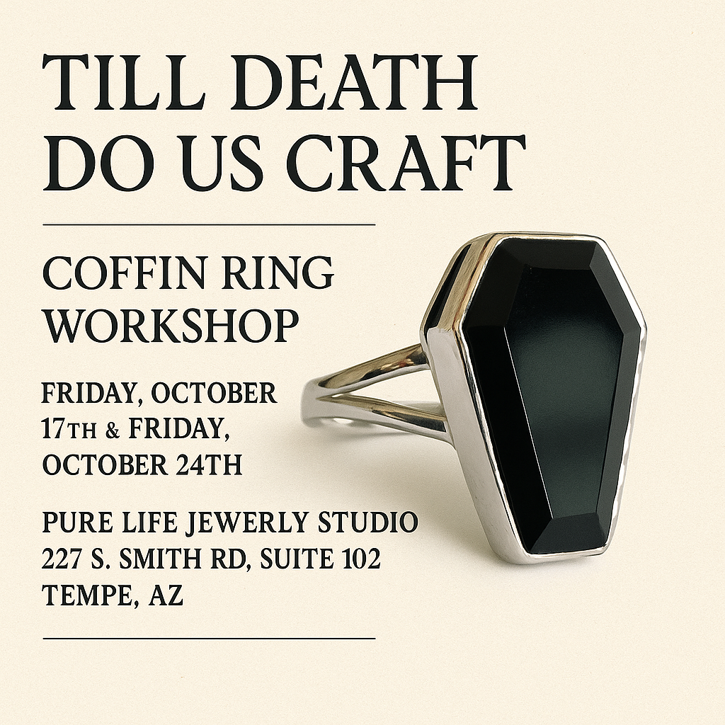 Till death do us craft- Coffin Ring Class
