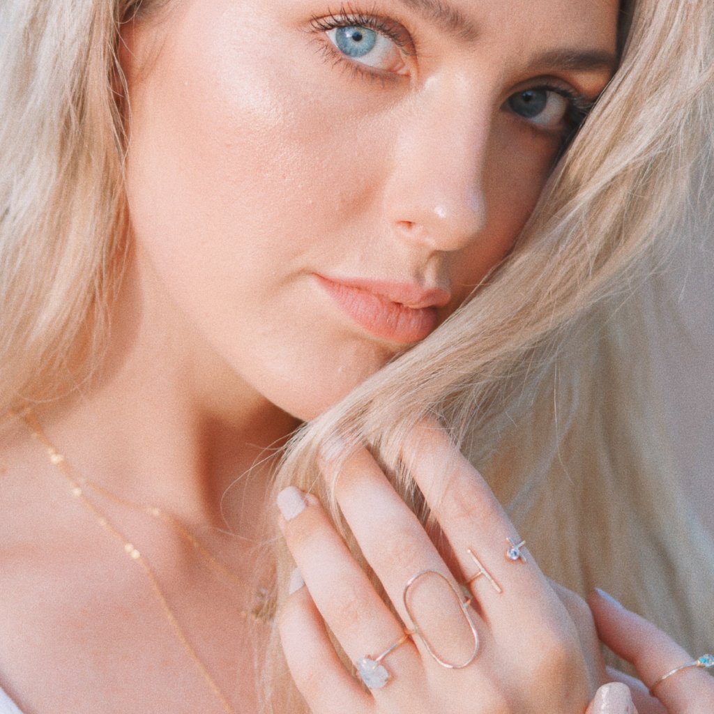 Open Heart Open Mind Ring - CZ