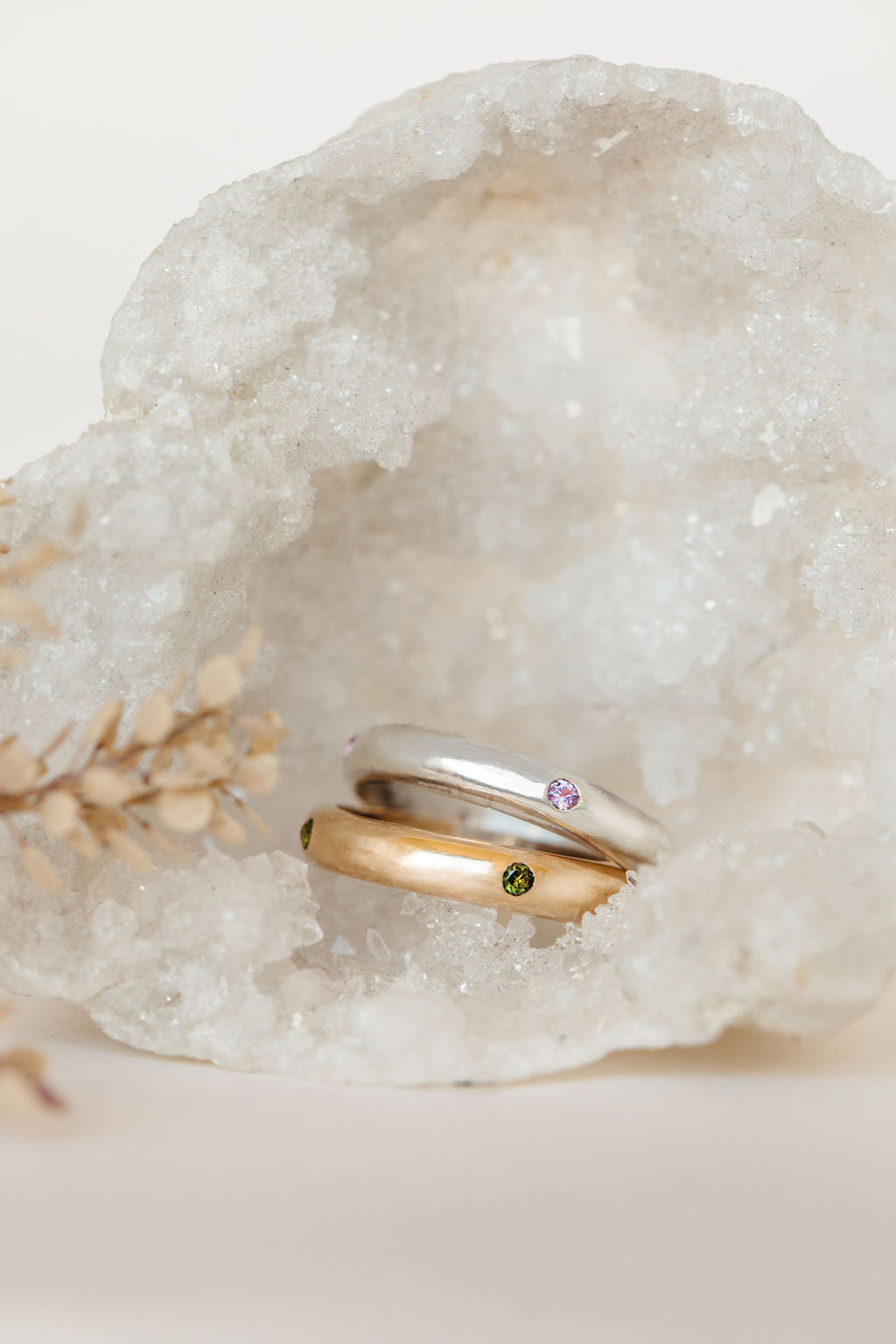 Celeste Birthstone Ring - Sterling Silver