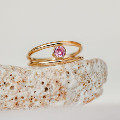 Siempre Juntos Ring - 14k Gold Filled