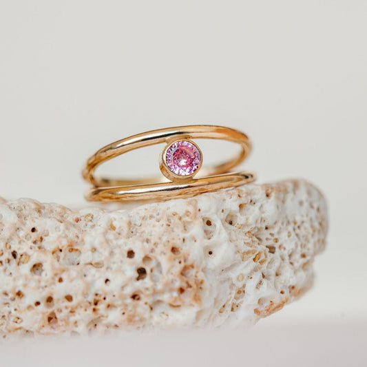 Siempre Juntos Ring - 14k Gold Filled