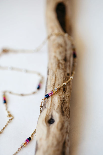 Sapphire Layering Necklace