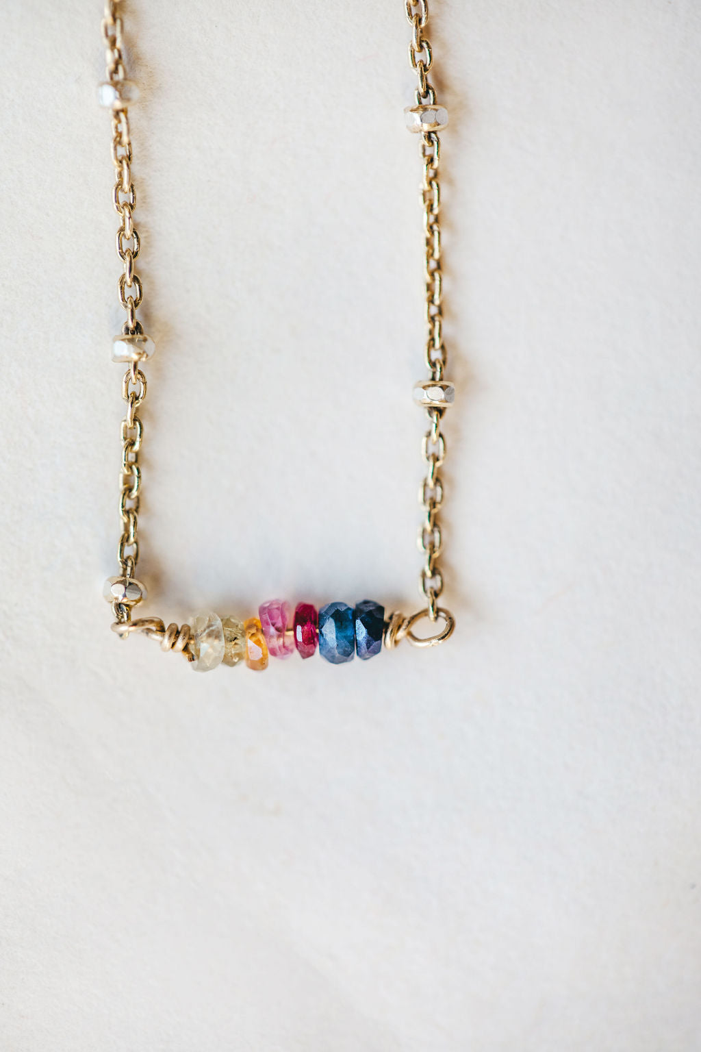 Sapphire Layering Necklace