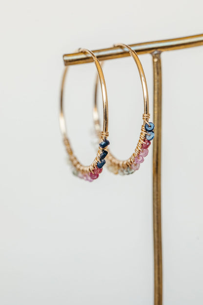 Arco Sapphire Earrings