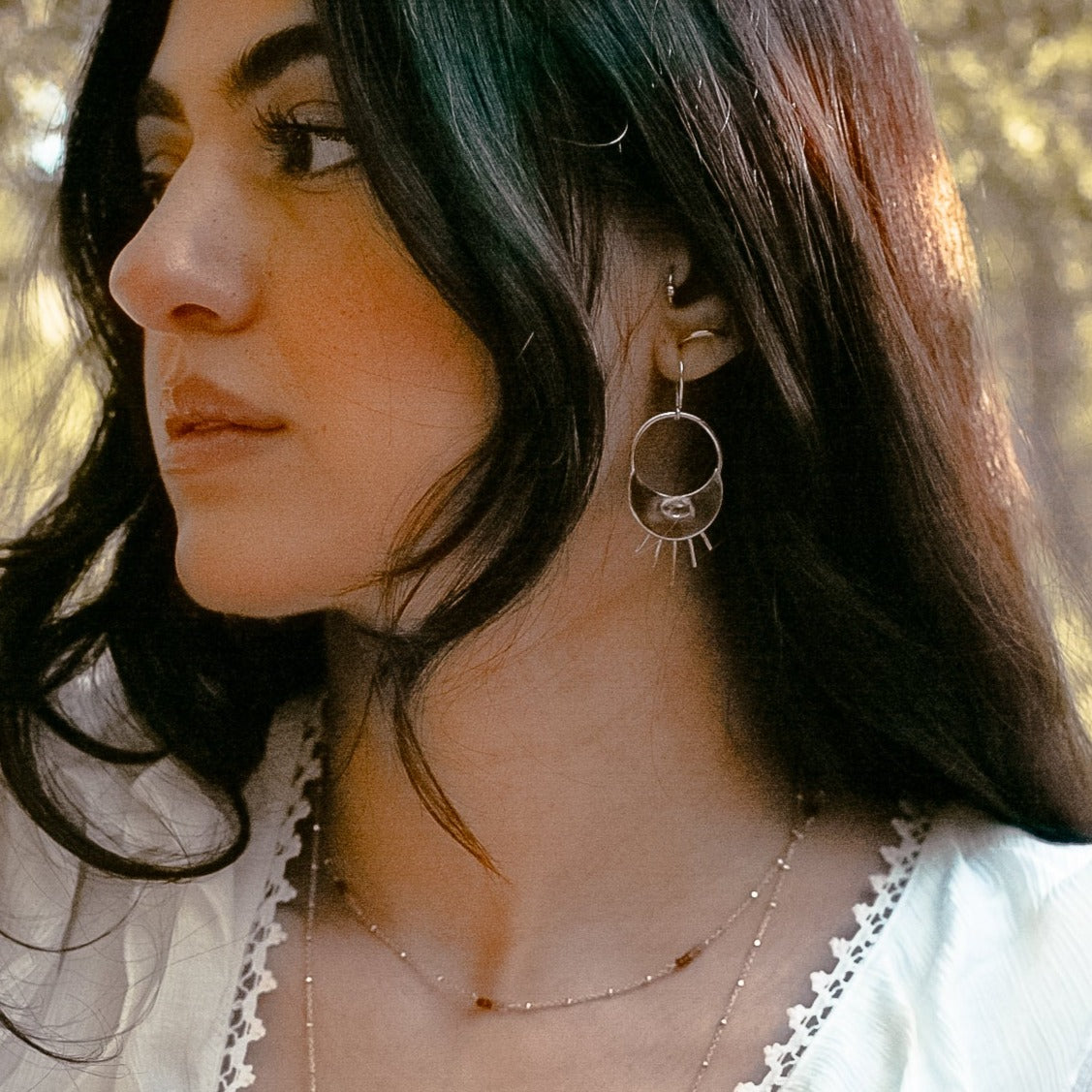 Sapphire Layering Necklace