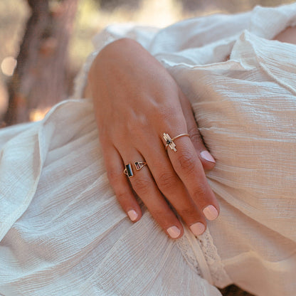 Mi Amor Tourmaline Baguette Ring - Limited Quantity