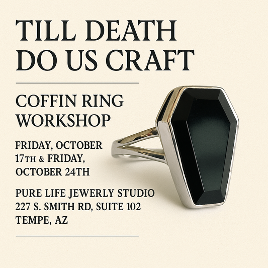 Till death do us craft- Coffin Ring Class