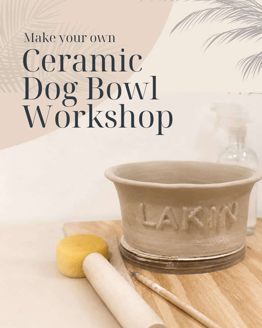 Ceramic Dog Bowl Workshop- Benefitting Sky Sanctuary