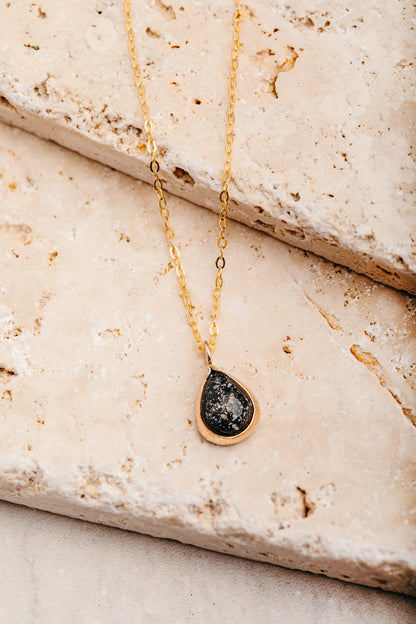 Furever Teardrop Necklace - Gold Filled