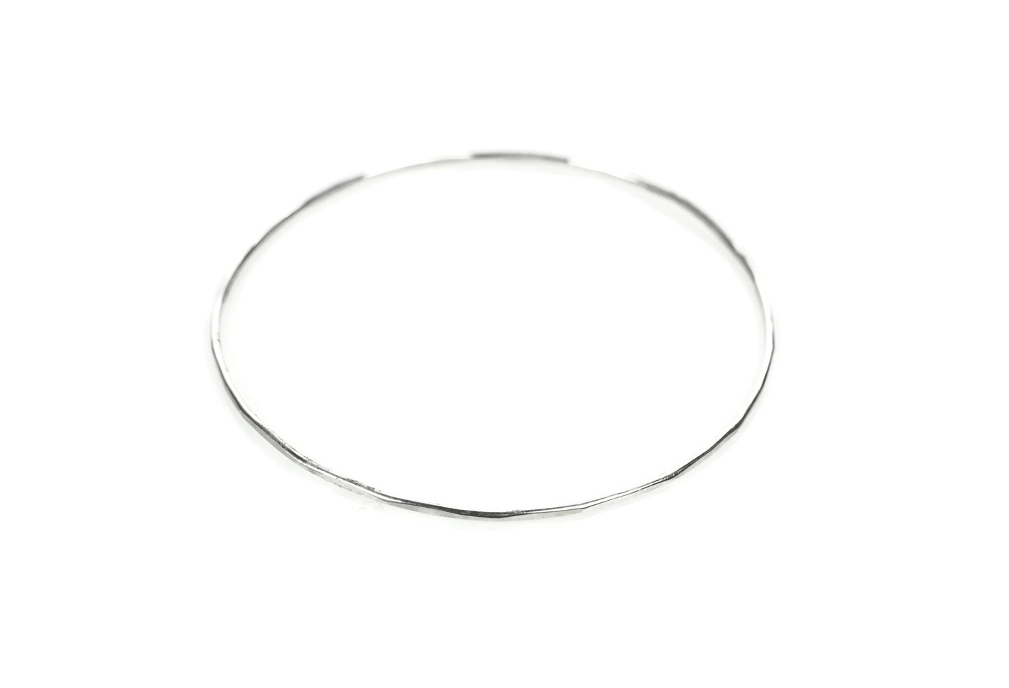 Helix Bangle Hammered Texture