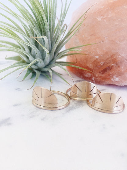 Tu Eres Mi Sol Ring 14k Gold Filled