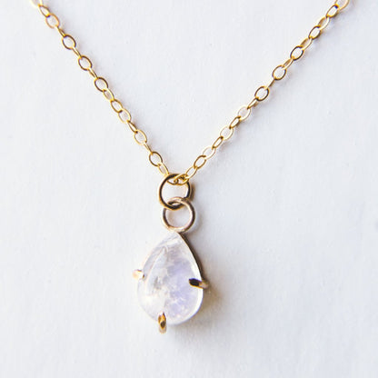 Moon Goddess - Teardrop Necklace – Pure Life Jewelry