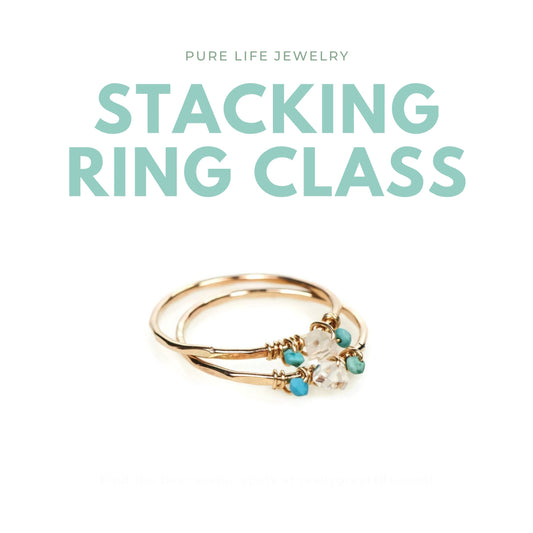 Keri- October 10 1pm Private Party- Stacking Ring Workshop
