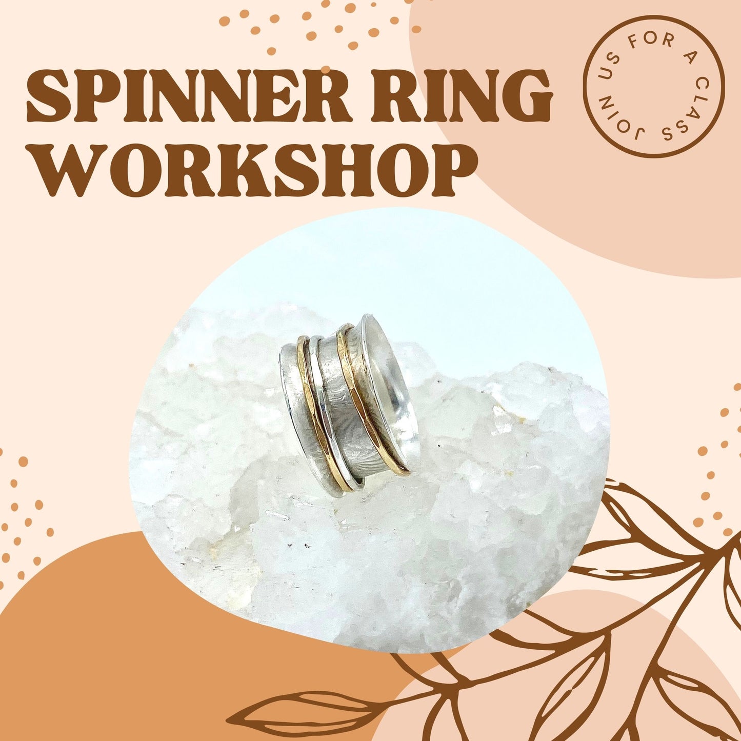Pre Purchase- Spinner Ring Workshop