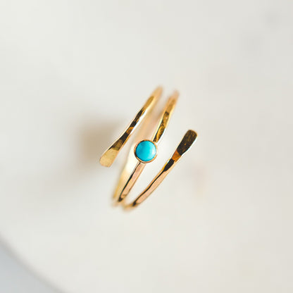 Tidal Wave Wrap Ring
